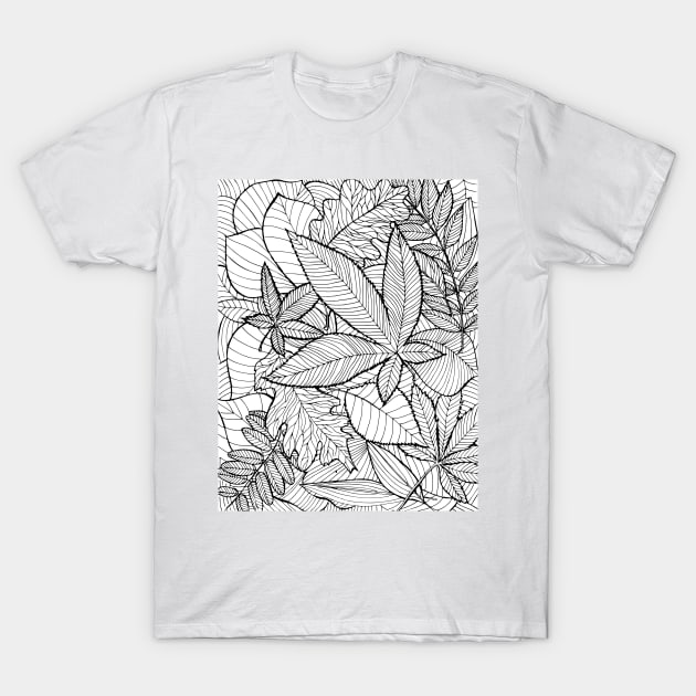 Fallen leaves T-Shirt by katerinamk